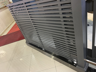 戶外鋁格柵百葉窗 現代建筑的藝術與功能融合